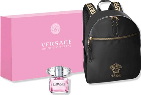 versace perfume bright crystal sam's club|Versace Bright Crystal backpack set.